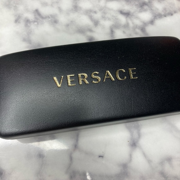 VERSACE HARD EYEGLASS CASE - Picture 2 of 5